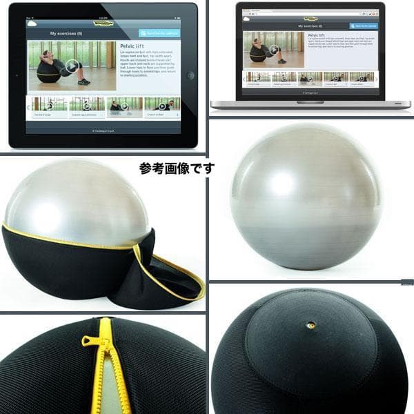 テクノジム アクティブシッティング バランスボールチェア 55cm