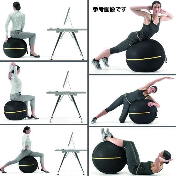 テクノジム アクティブシッティング バランスボールチェア 55cm