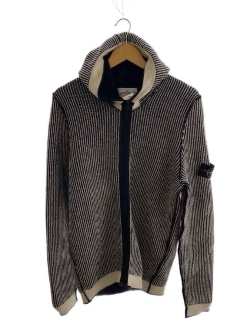 stone  ニット カーディガン ジップアップ ポーカー M