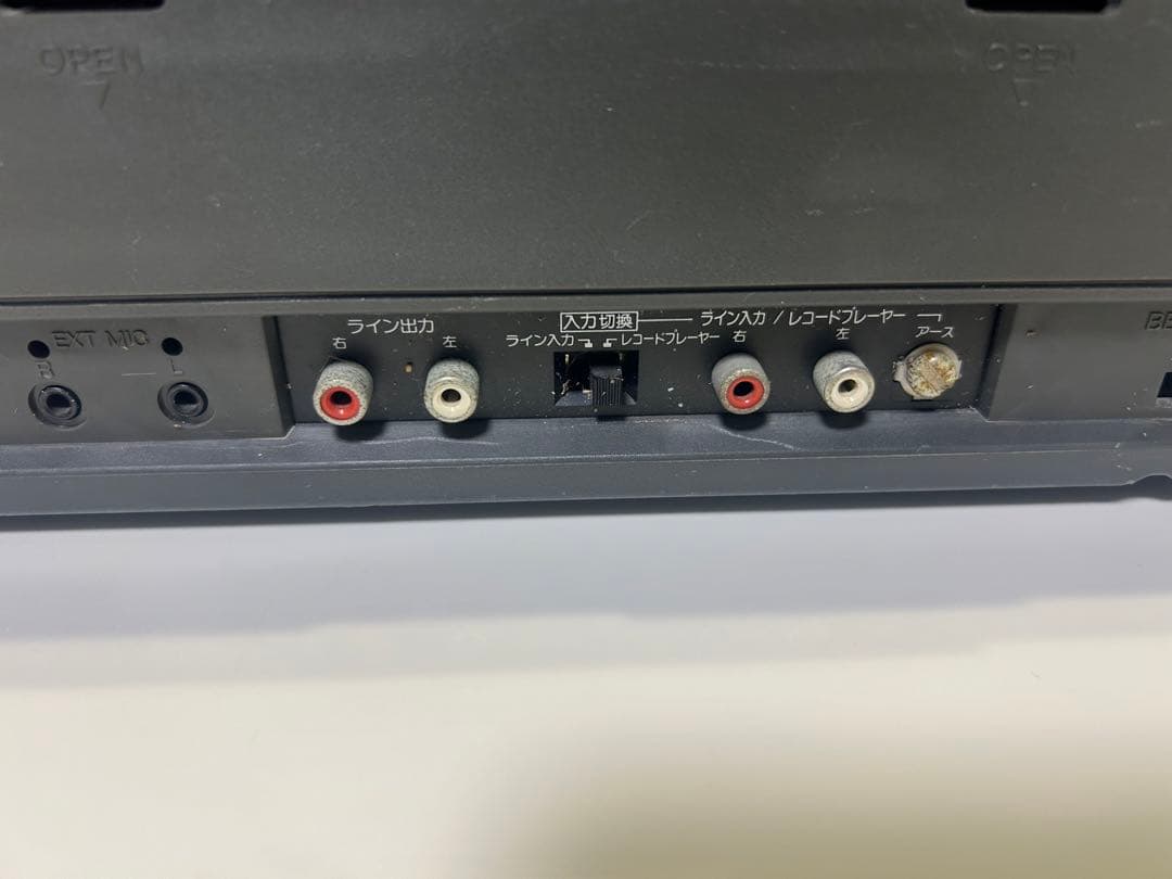 SHARP Q38 Double ラジオ・ラジカセ ジャンク