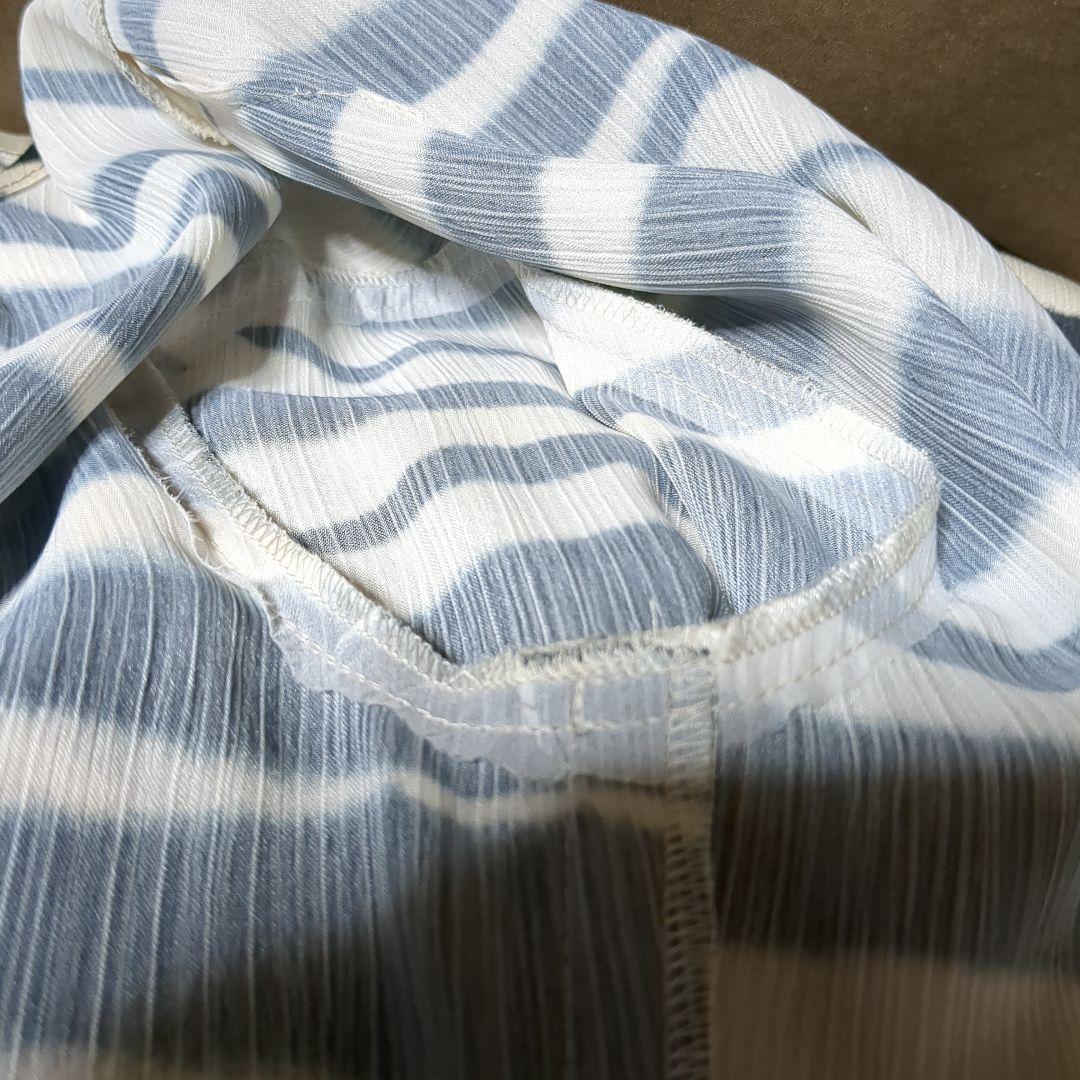 TAE ASHIDA タエアシダ　長袖ブラウス りぼん付き