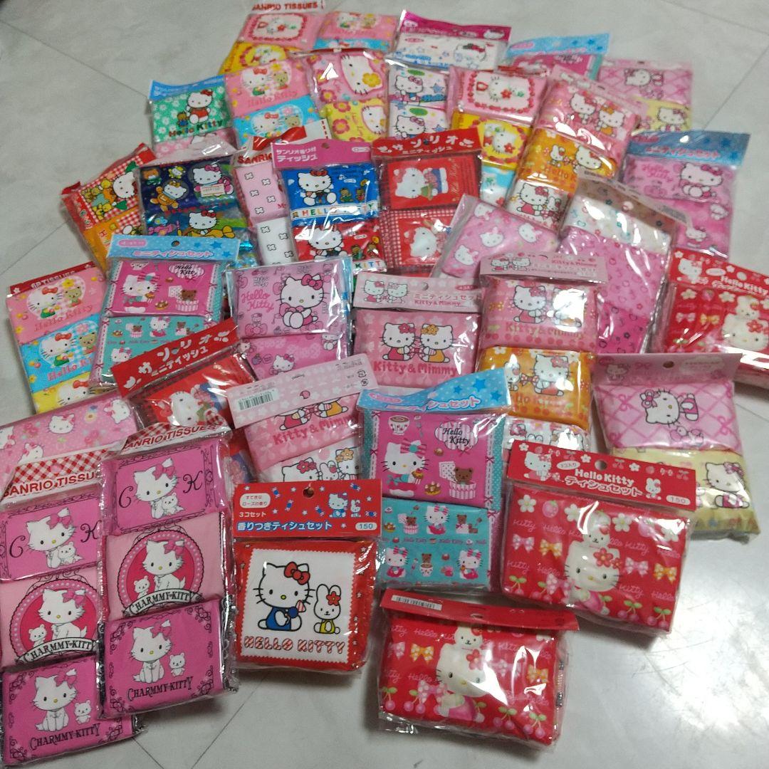 新品　ハローキティ　ポケットティッシュ