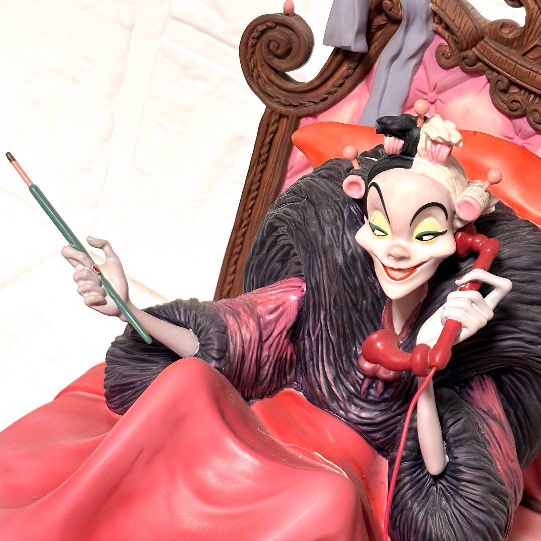 激レア　WDCC ディズニー　101匹わんちゃん　クルエラ　ヴィランズ　オブジェ