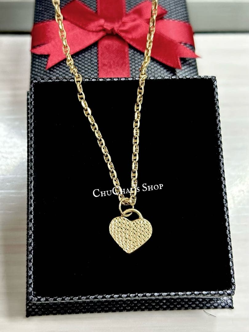 K18ハートペンダントドップ