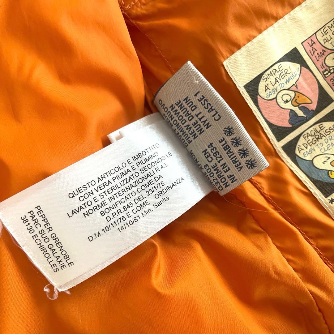 MONCLER モンクレール ダウンベスト オレンジ 00サイズ