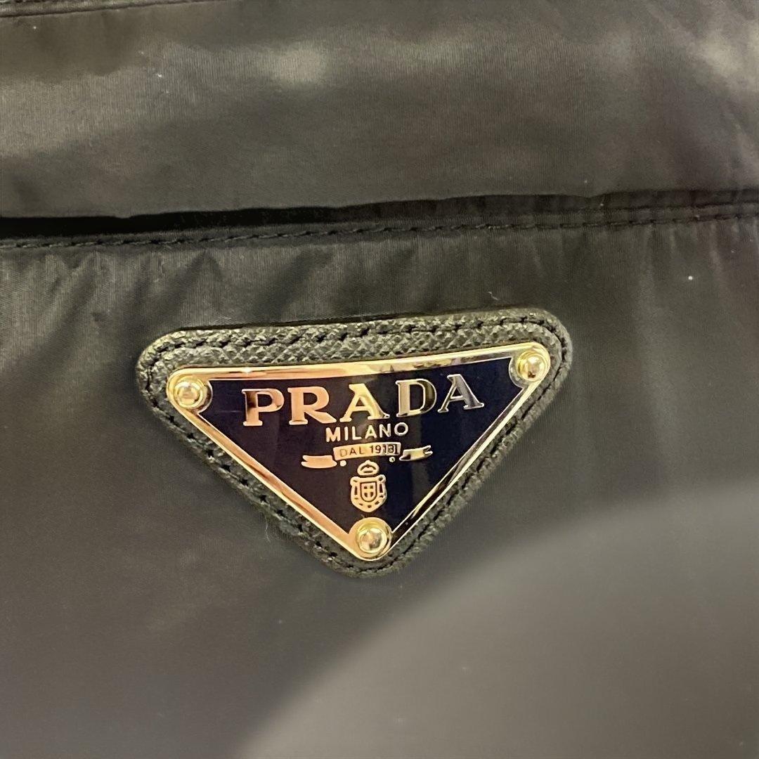 PRADA プラダ SGH037 ナイロンフーデッドジャケット ネイビー メンズ