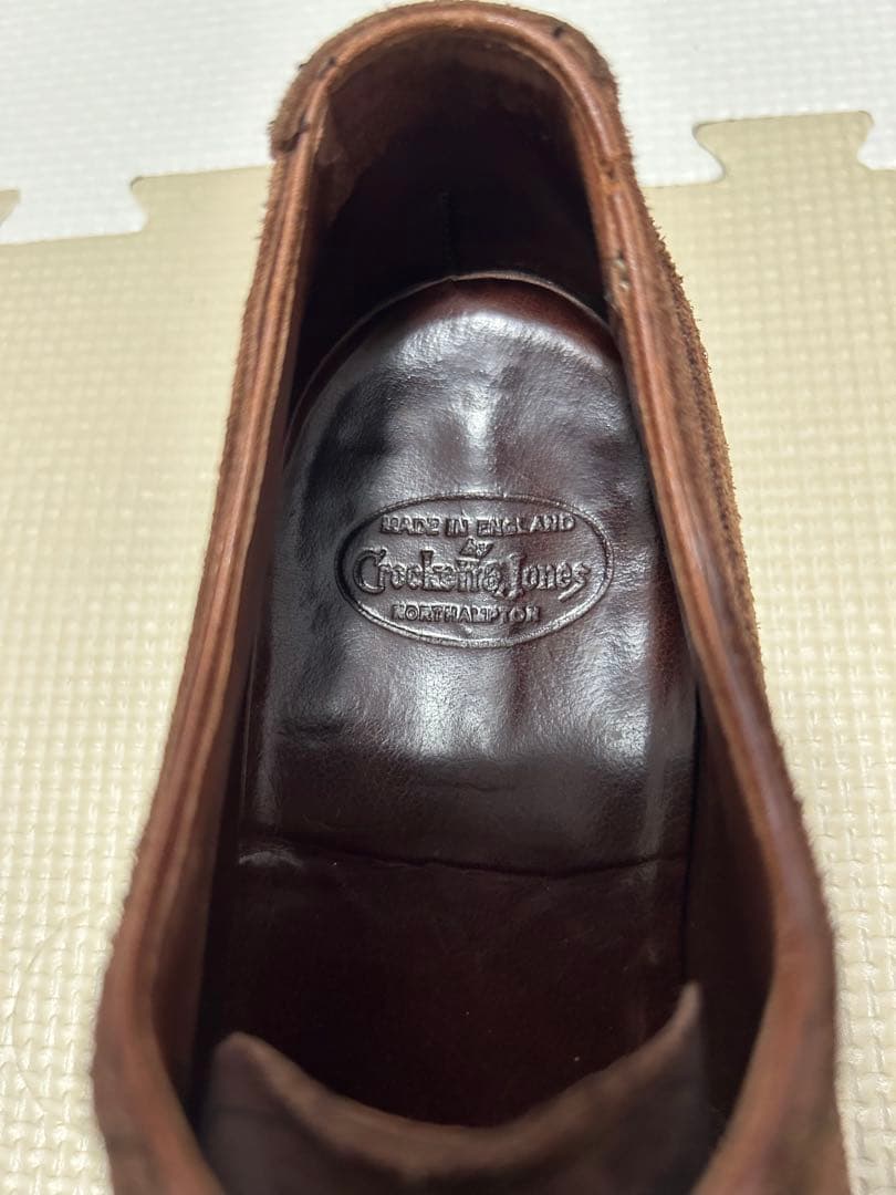 crockett&jonesクロケット&ジョーンズALBANY 6H Dスエード