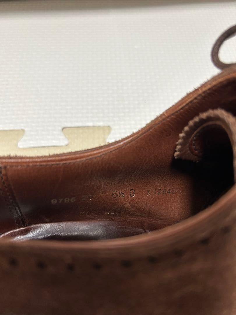 crockett&jonesクロケット&ジョーンズALBANY 6H Dスエード