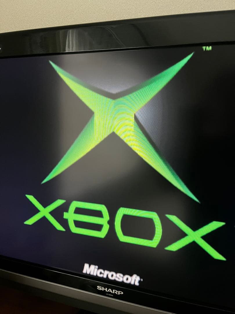 初代XBOX(エックスボックス)本体 Microsoft DVD再生キット