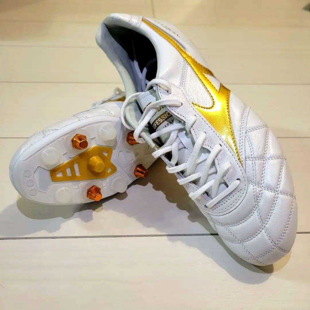 モレリア2 JAPAN MIX ホワイト/ゴールド 取替式