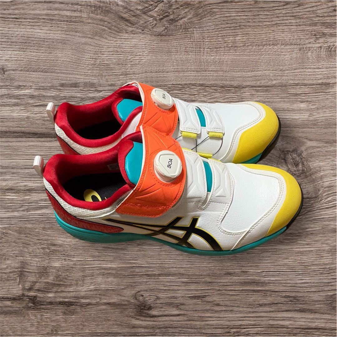 アシックス BoA 28cm 安全靴 限定カラー レア asics マルチカラー