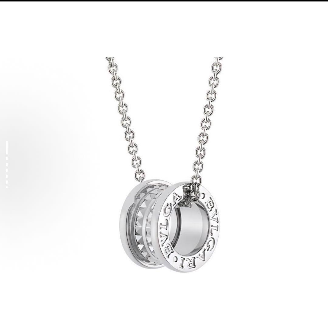 【正規品　美品】BVLGARI ブルガリ B.zero1 ロック ネックレス