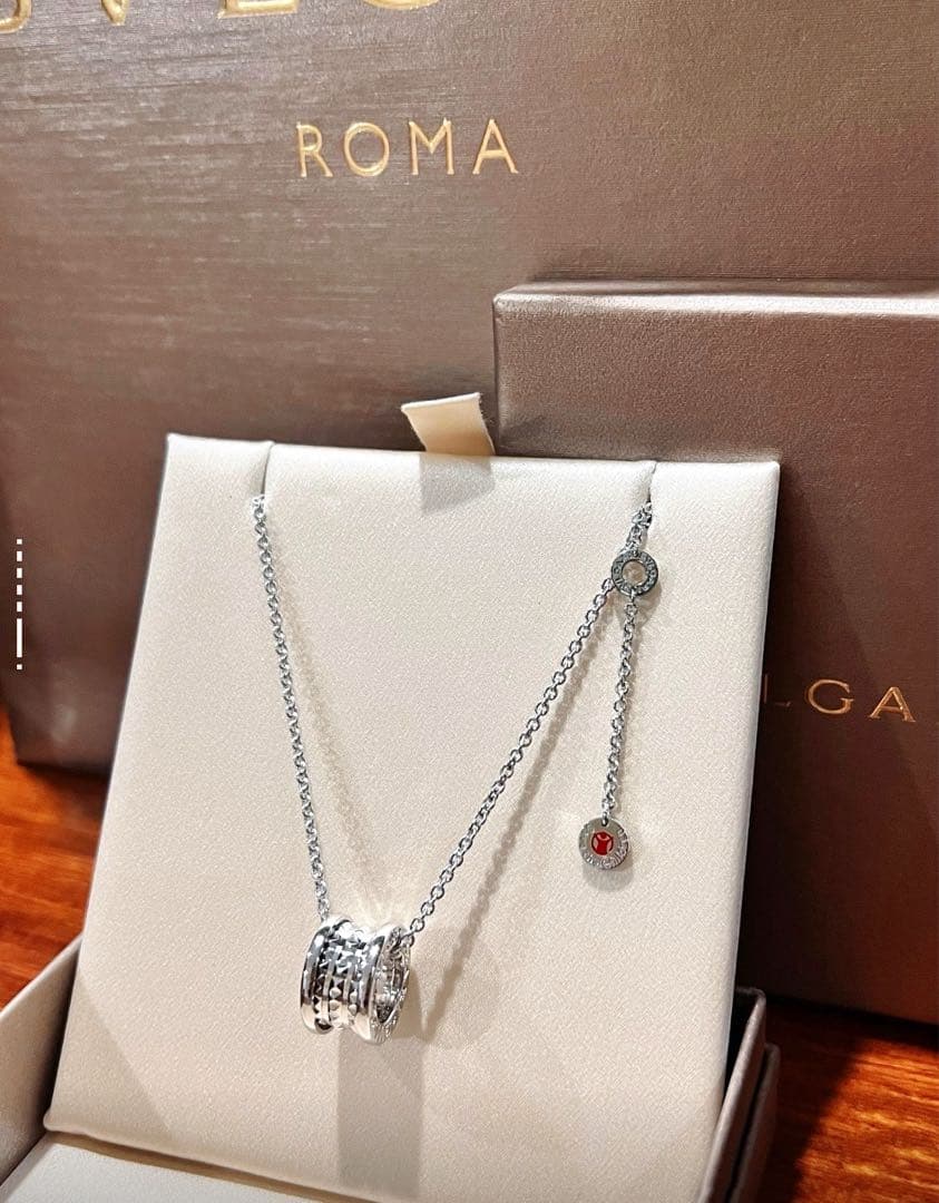 【正規品　美品】BVLGARI ブルガリ B.zero1 ロック ネックレス