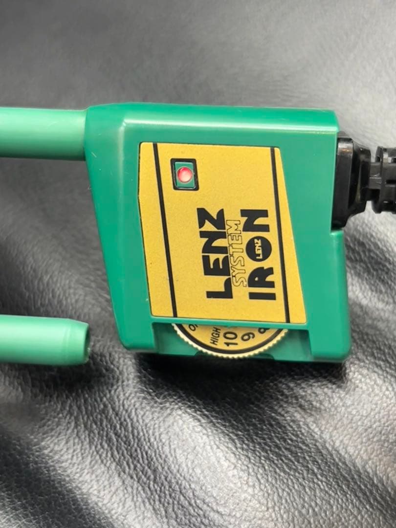 超美品　LENZ α-10φレンツアイロン　丸10ミリアイロン　理容アイロン