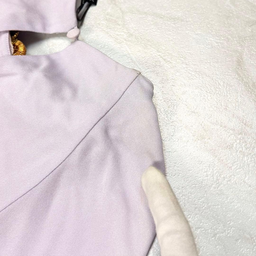 希少 GUCCI トムフォード期 ロングワンピース 花 パール 豪華 装飾 XS