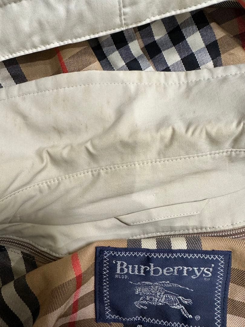 Burberry フード付きモッズコート ベージュ