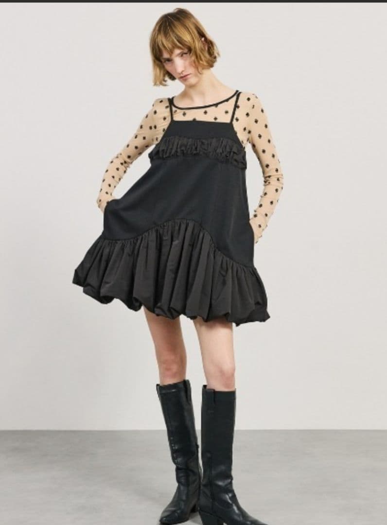 sorin バルーンキャミソールミニドレス ワンピース