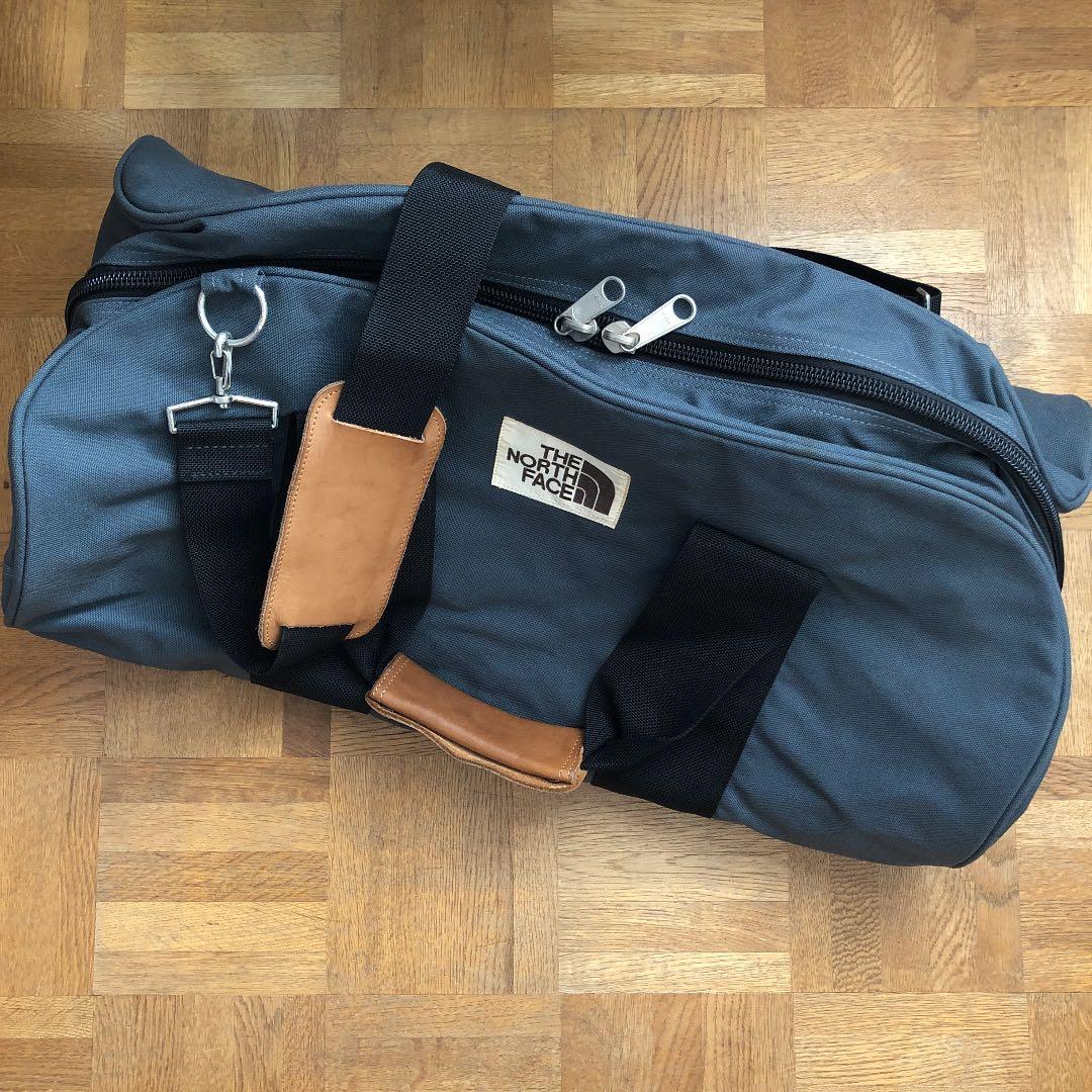 ノースフェイス　茶タグ　ドラムバッグ