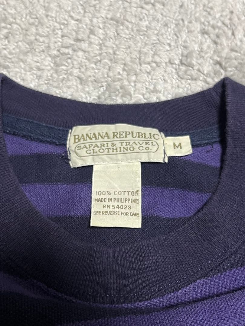90s banana republic ボーダーロンT