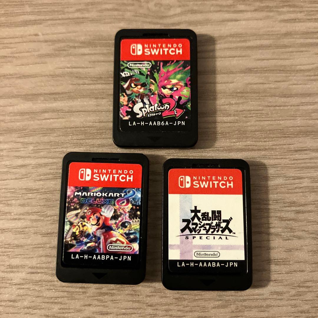 スマブラsp マリオカート8dx スプラトゥーン2 switch