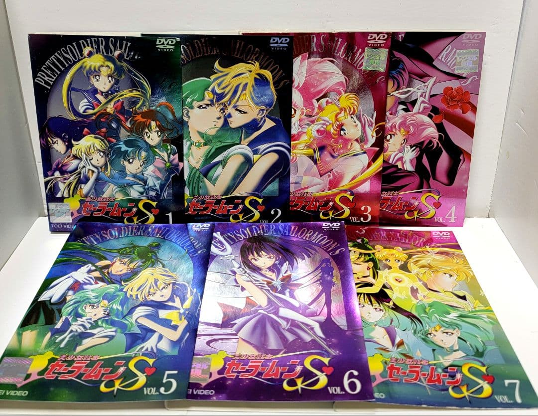 美少女戦士セーラームーンS DVD 全7巻　レンタル落ち