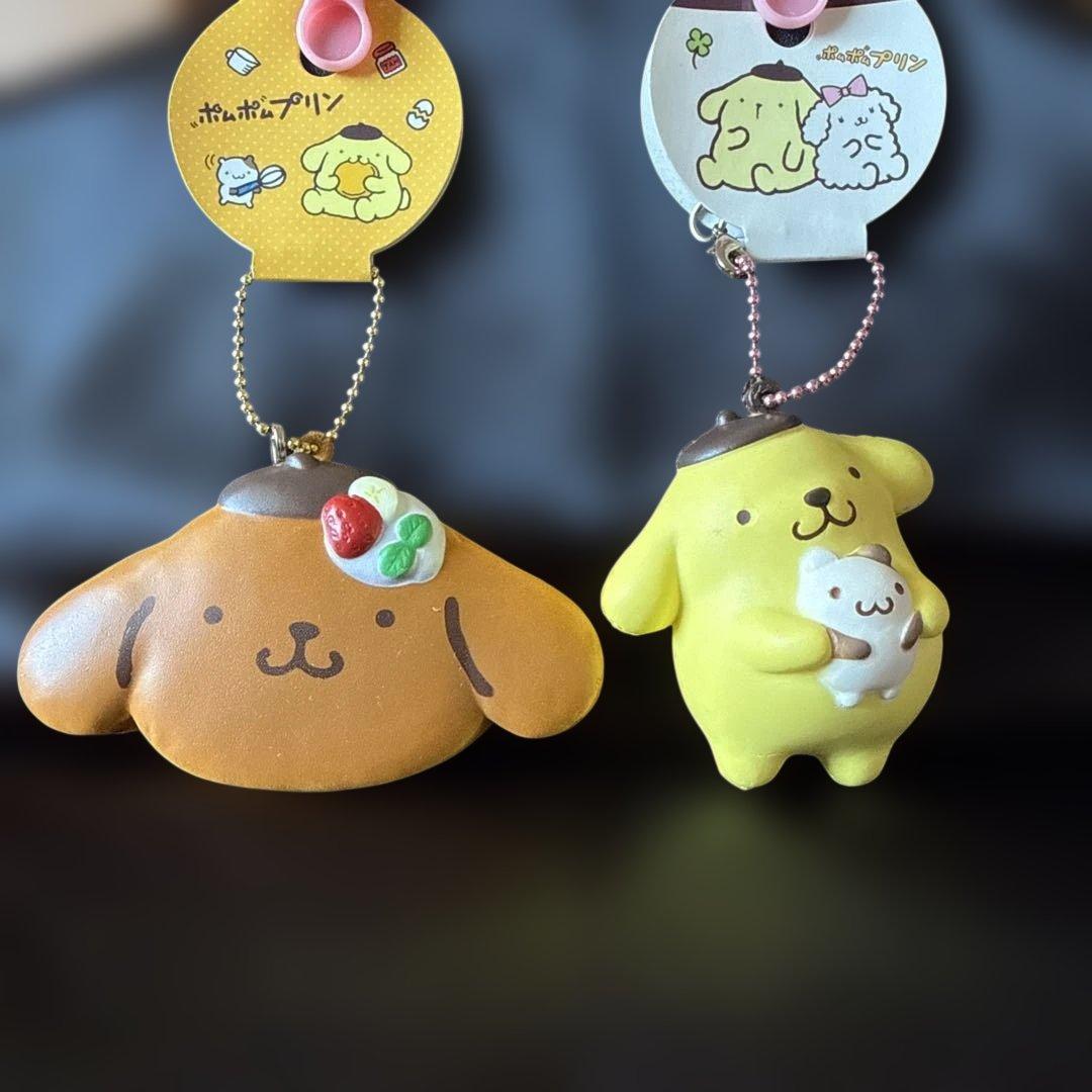 ⭐️サンリオ⭐️ポムポムプリン スクイーズマスコット [希少]