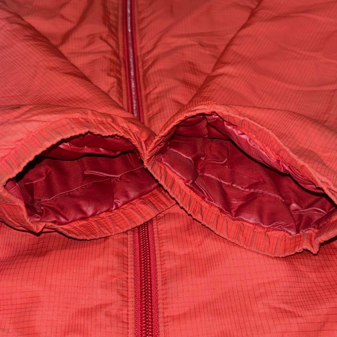 00s Patagonia マイクロパフフーディー オレンジ ジャケット M