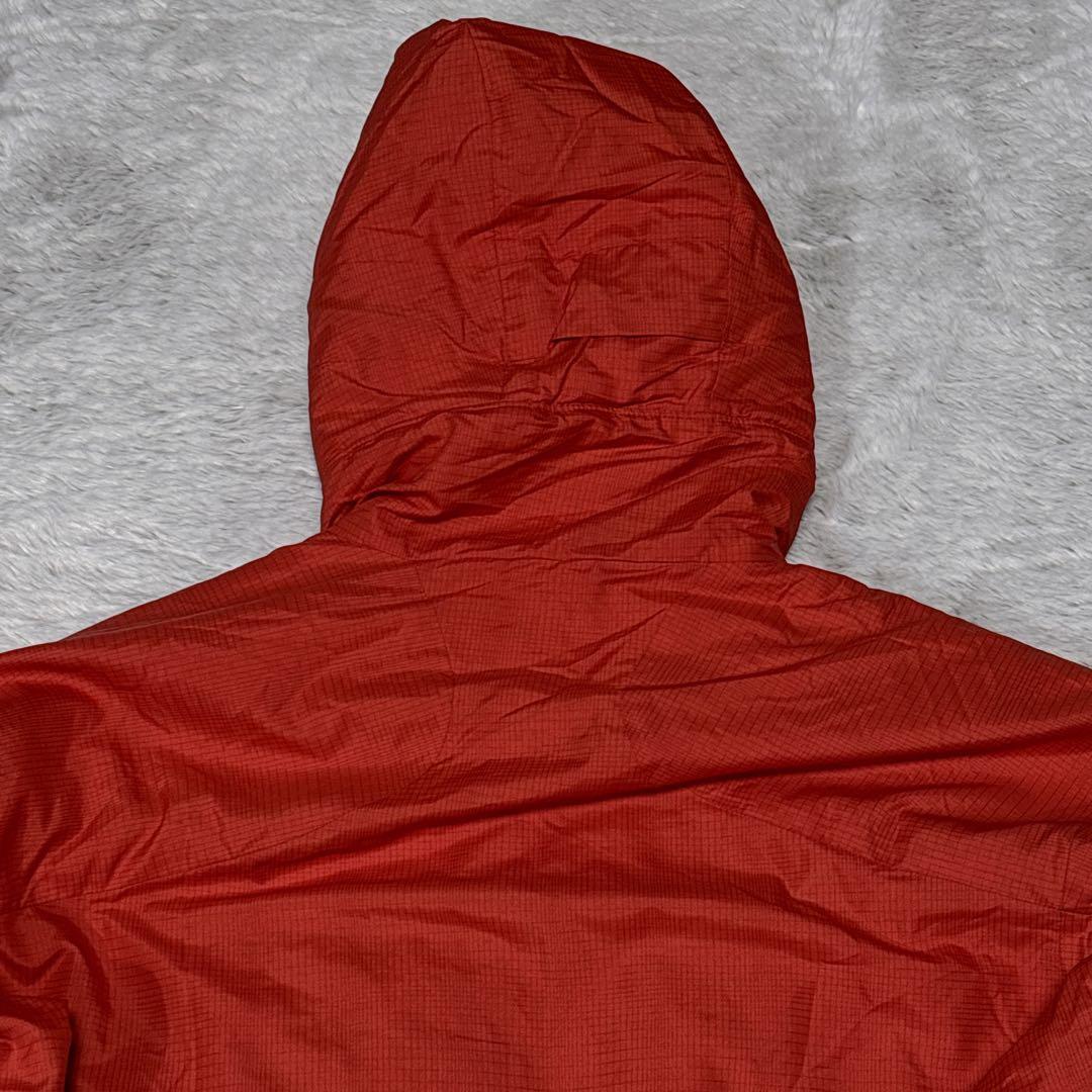 00s Patagonia マイクロパフフーディー オレンジ ジャケット M