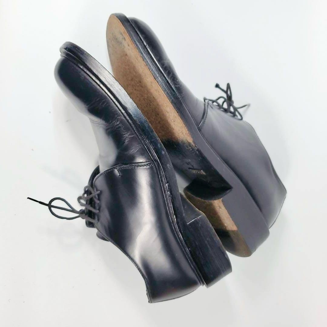 GUCCI グッチ　ビジネスシューズ(41)革靴　プレーントゥ　黒