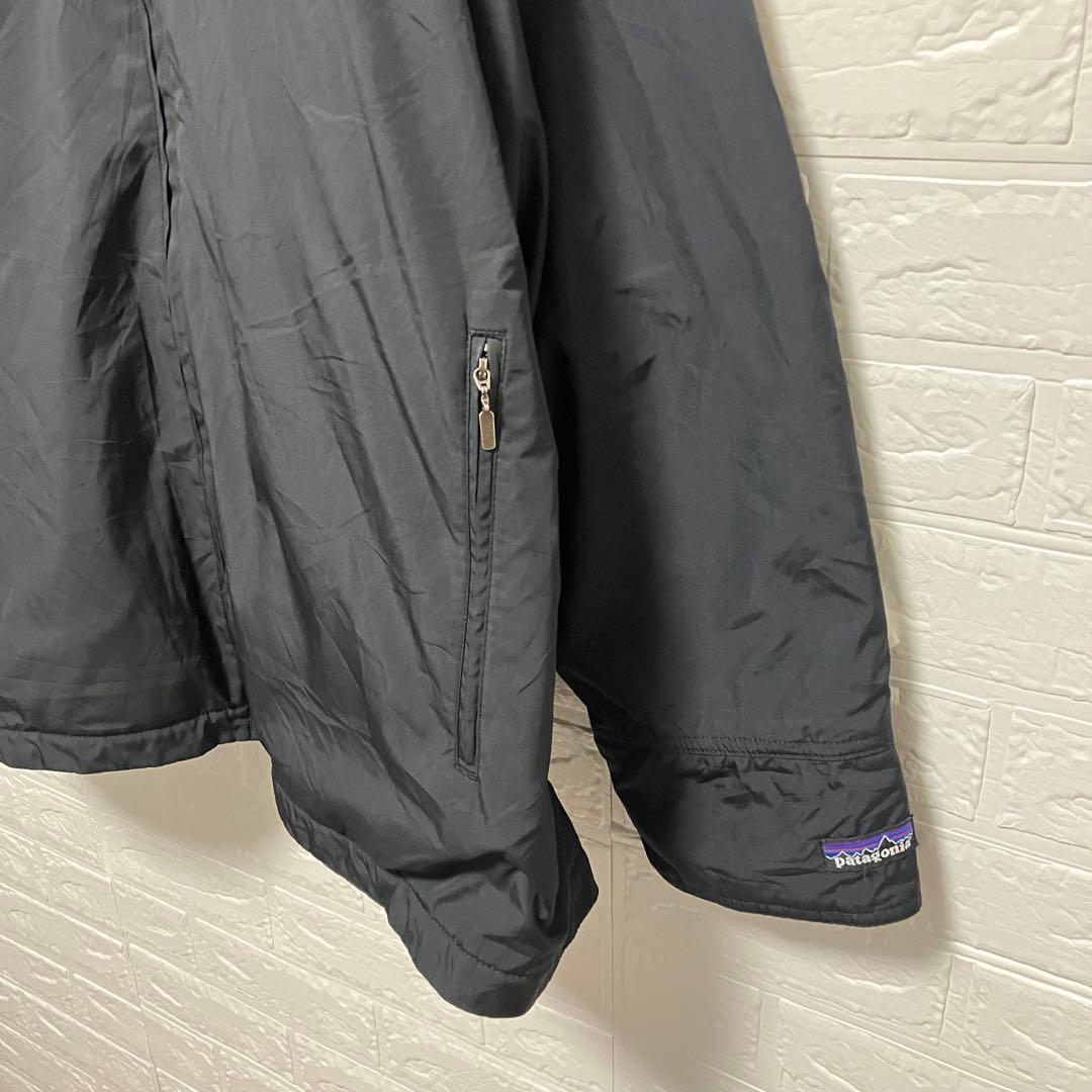 ●F970【US輸入】 シェルドシンチラジャケット ブラック系メンズ【XXL】