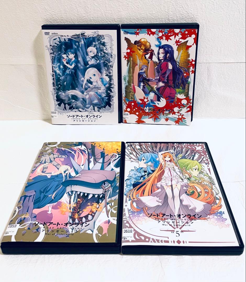 ソードアート・オンライン　アリシゼーション １期+２期　【全16巻】　DVD