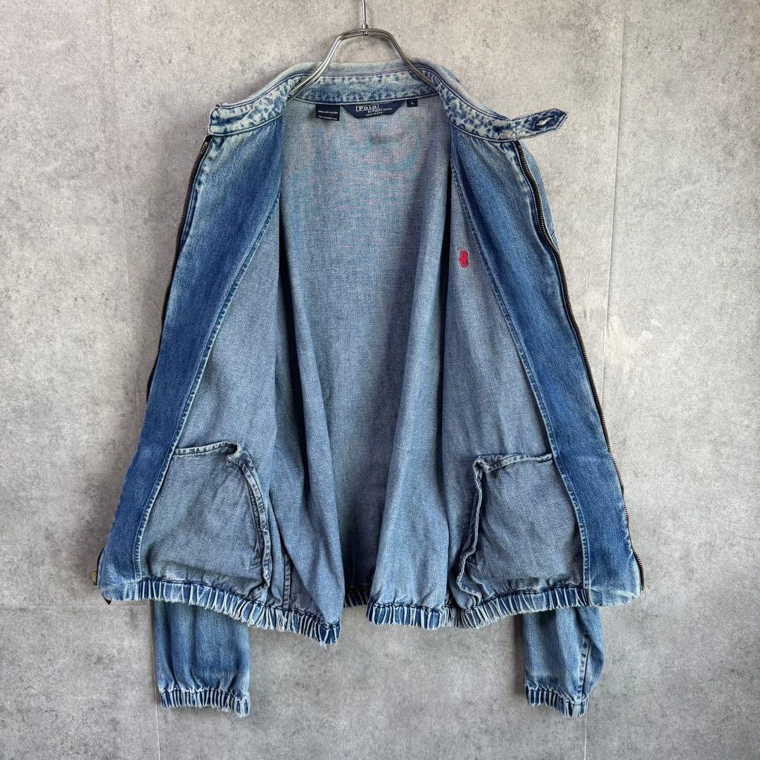 aiko-☺︎様 ポロ ラルフローレン デニム スウィングトップ L USA