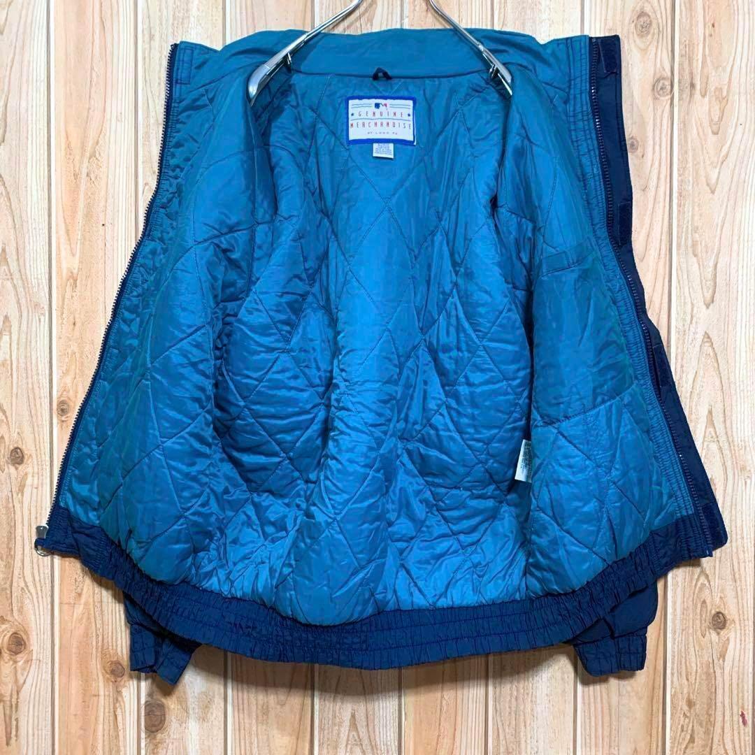 Mariners スタジャン ◎LOGO7社製 デカロゴ 刺繍 ナイロン 中綿