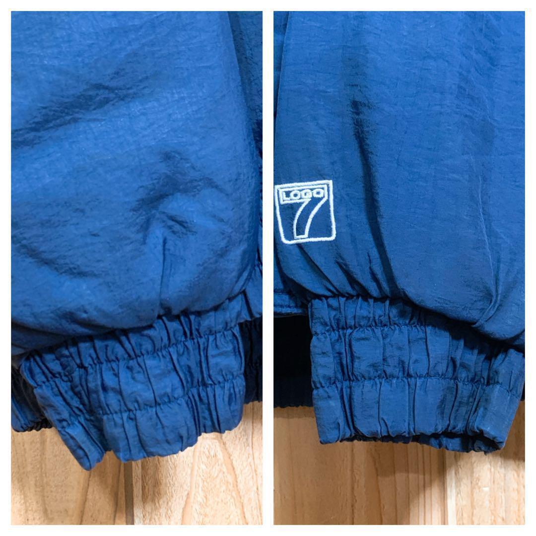 Mariners スタジャン ◎LOGO7社製 デカロゴ 刺繍 ナイロン 中綿