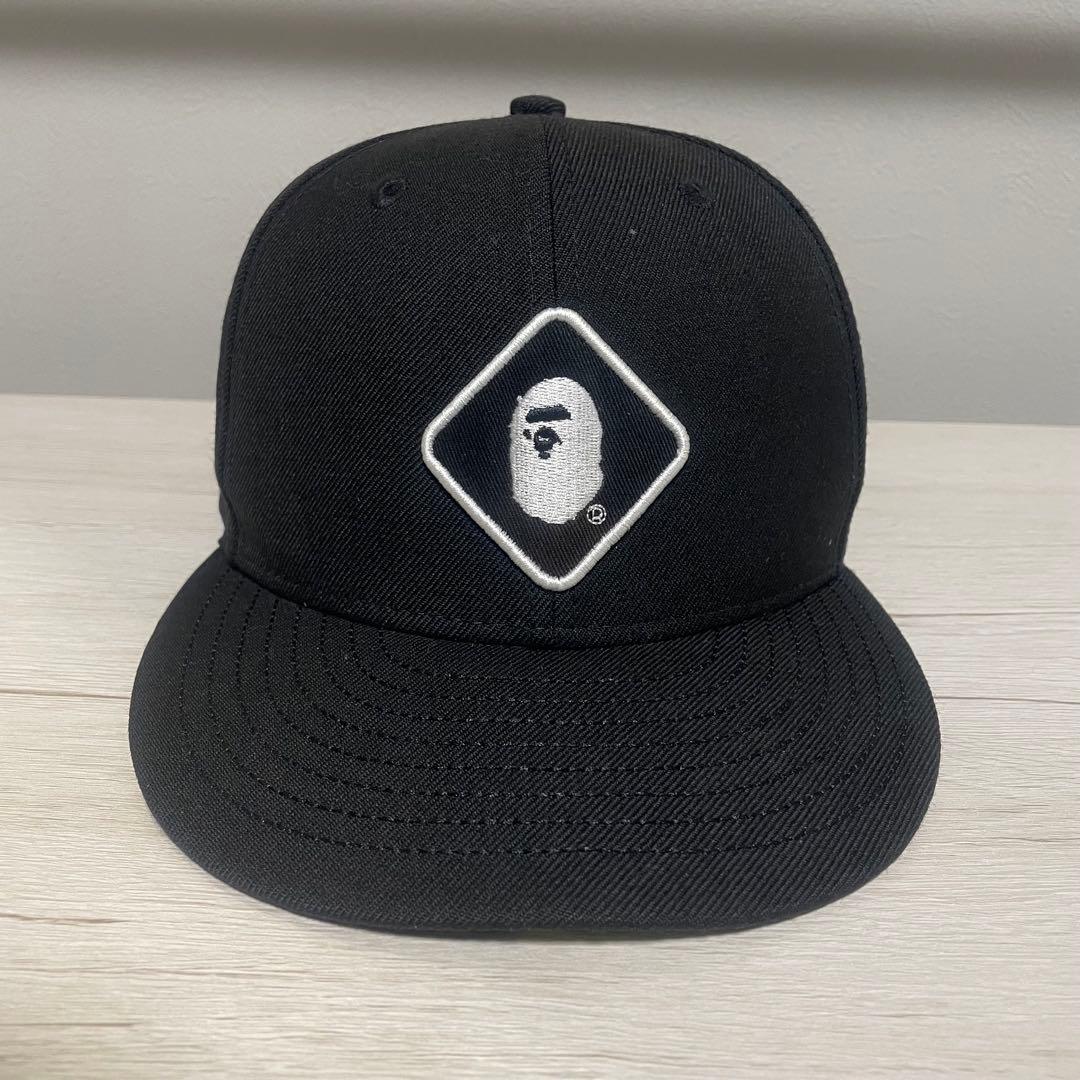 エイプ　エフシーレアルブリストル　キャップ　ブラック　カモ柄