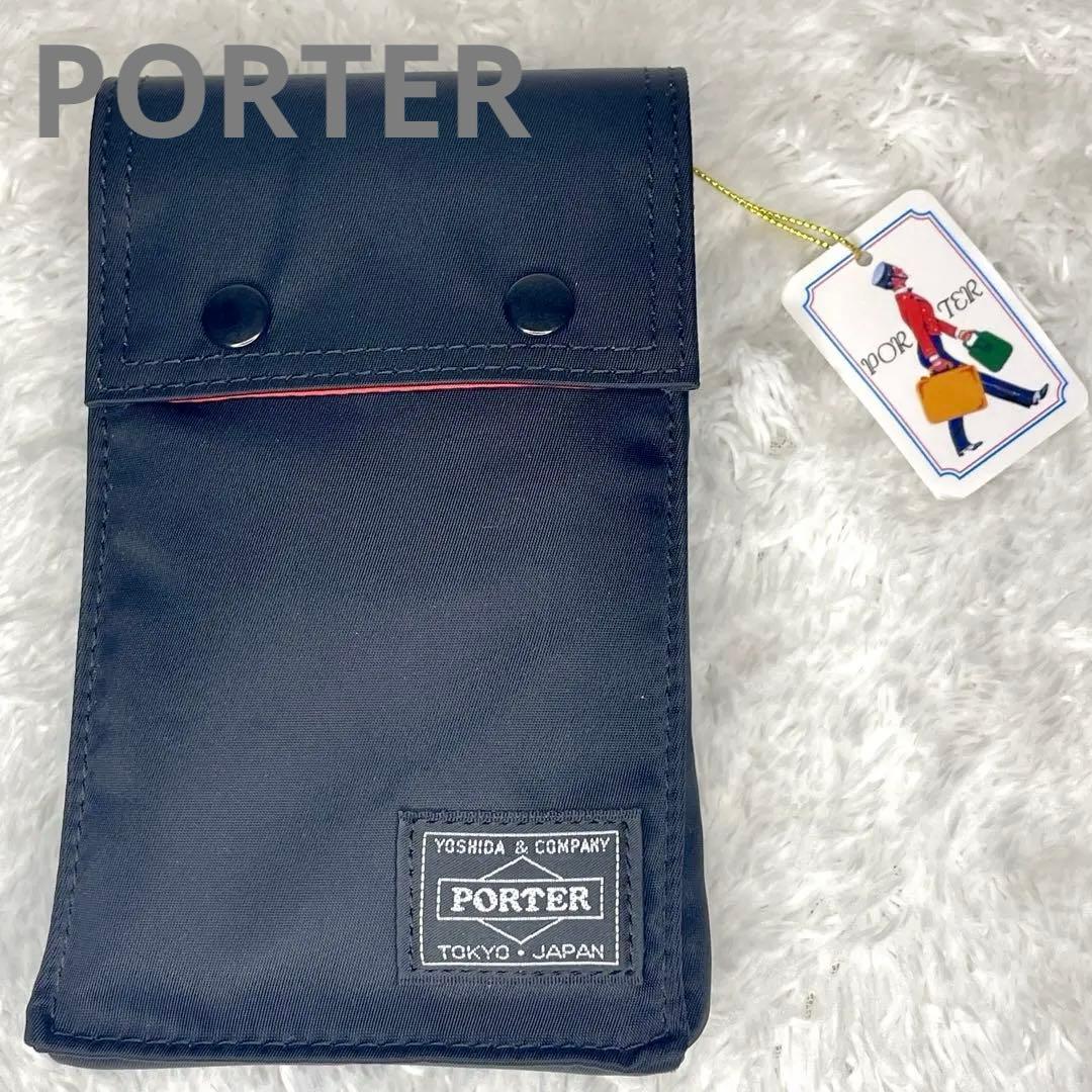 レア新品級✨ PORTER ポーターエルフィンモバイルポーチ　タグ　カード付き