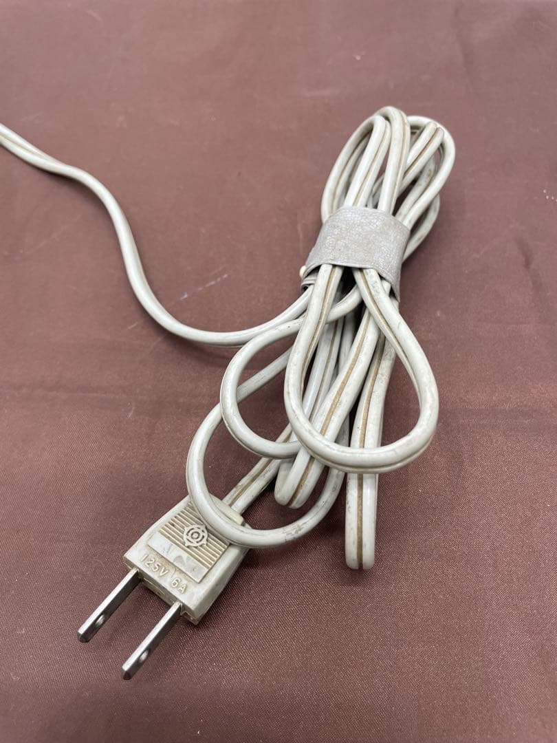 動確済品 昭和レトロHITACHI 卓上扇風機 D-670 緑色