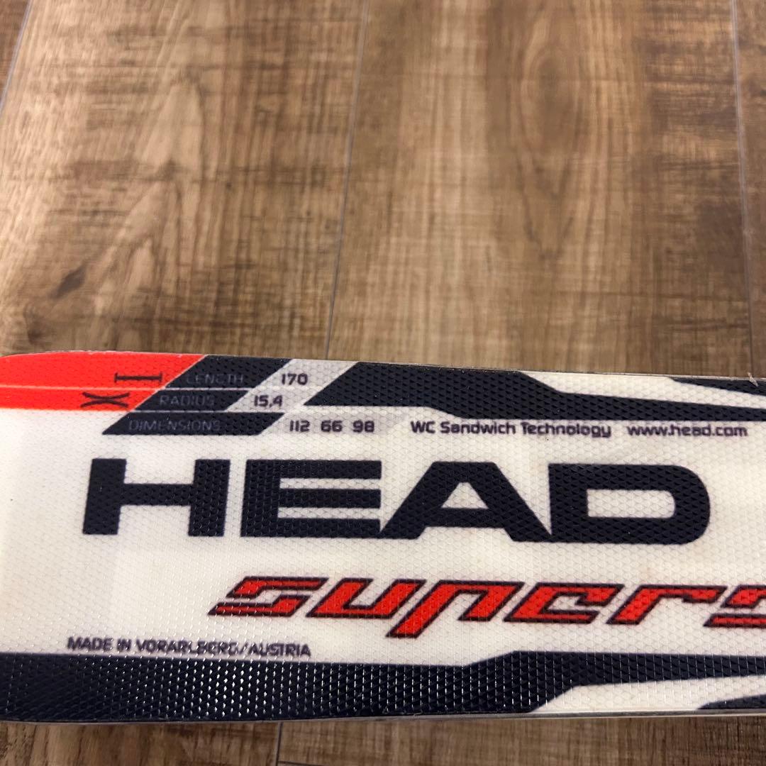 スキー HEAD SUPERSHAPE SPEED 170cm
