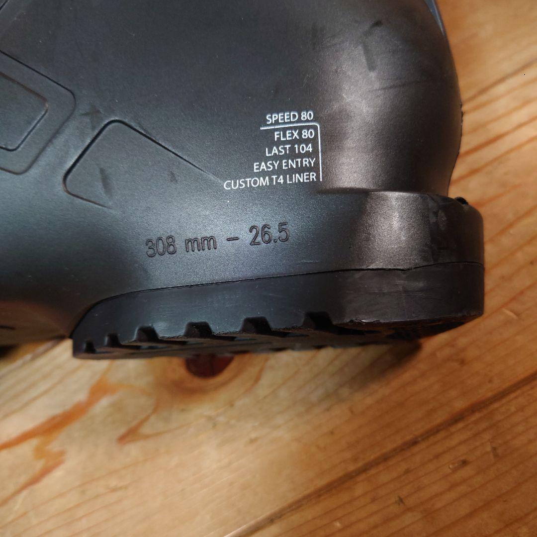 ROSSIGNOL SPEED80 スキーブーツ　size 26.5 巾広タイプ