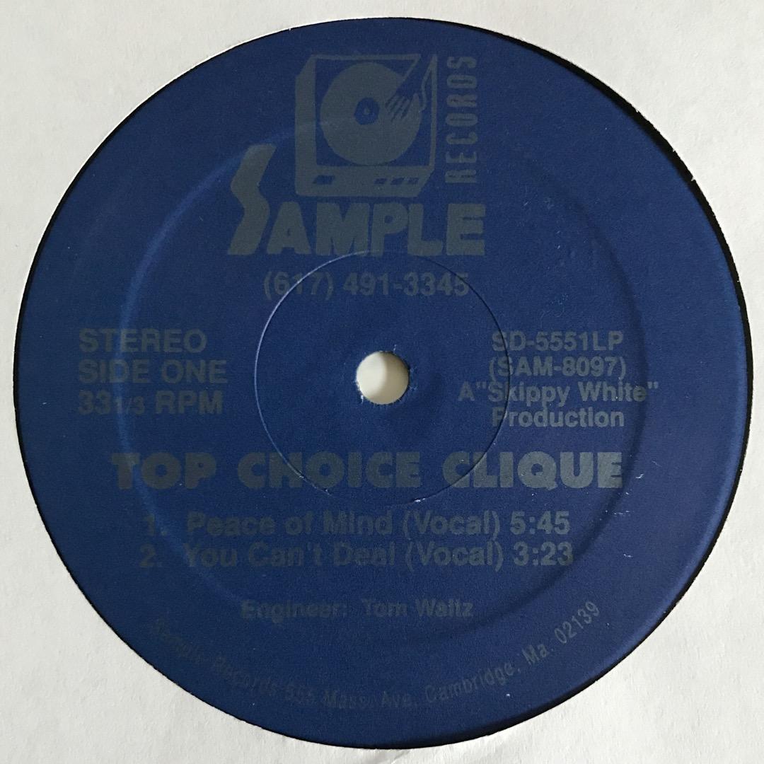 Top Choice Clique - Peace Of Mind 激レアミドル