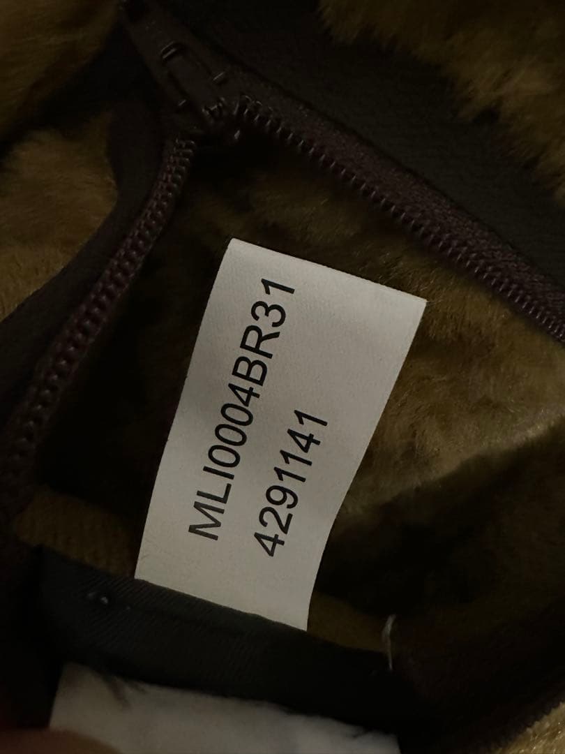 38/ウォームパイル ジップインライナーファーベスト