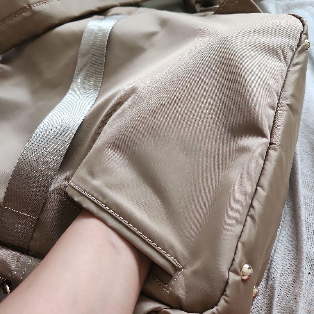 ビジネス　リュック　 定期入れ付き　ace.　エース　ベージュ