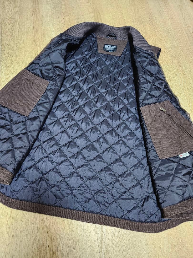 Carhartt 　カーハート　ブラウン ダックベスト