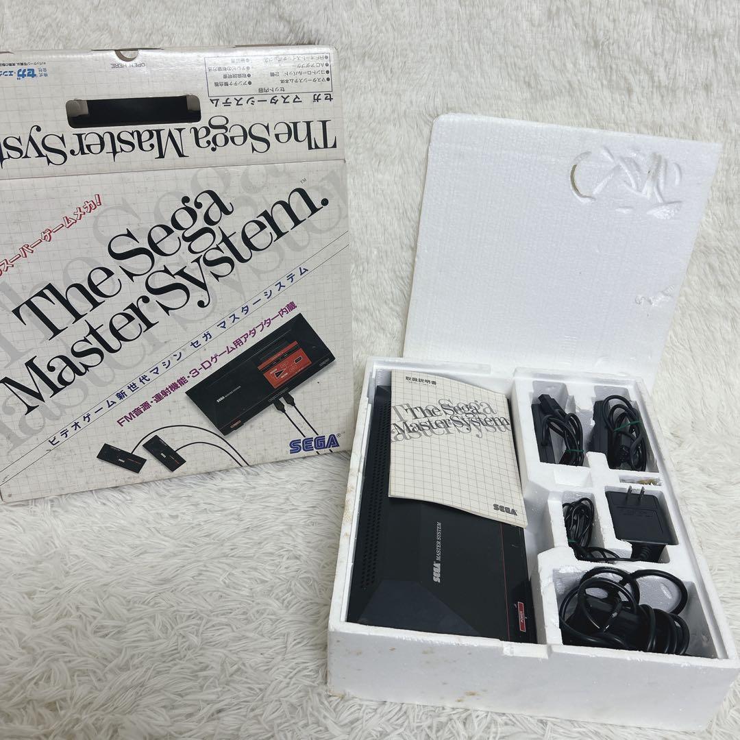 SEGA マスターシステム 本体箱付き　ゲーム機