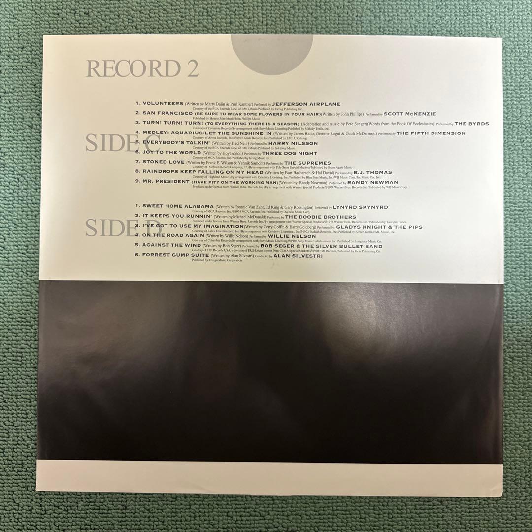 V.A.『Forrest Gump』LP レコード フォレスト・ガンプ 一期一会