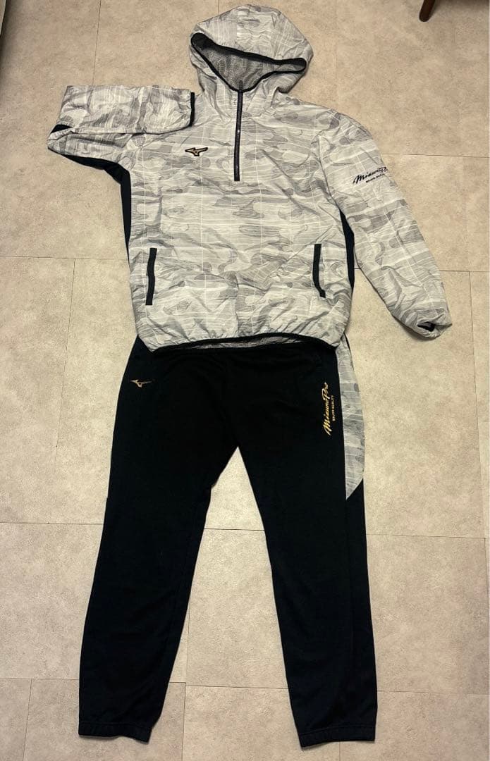 Mizuno Pro ジャージ上下セットOサイズ