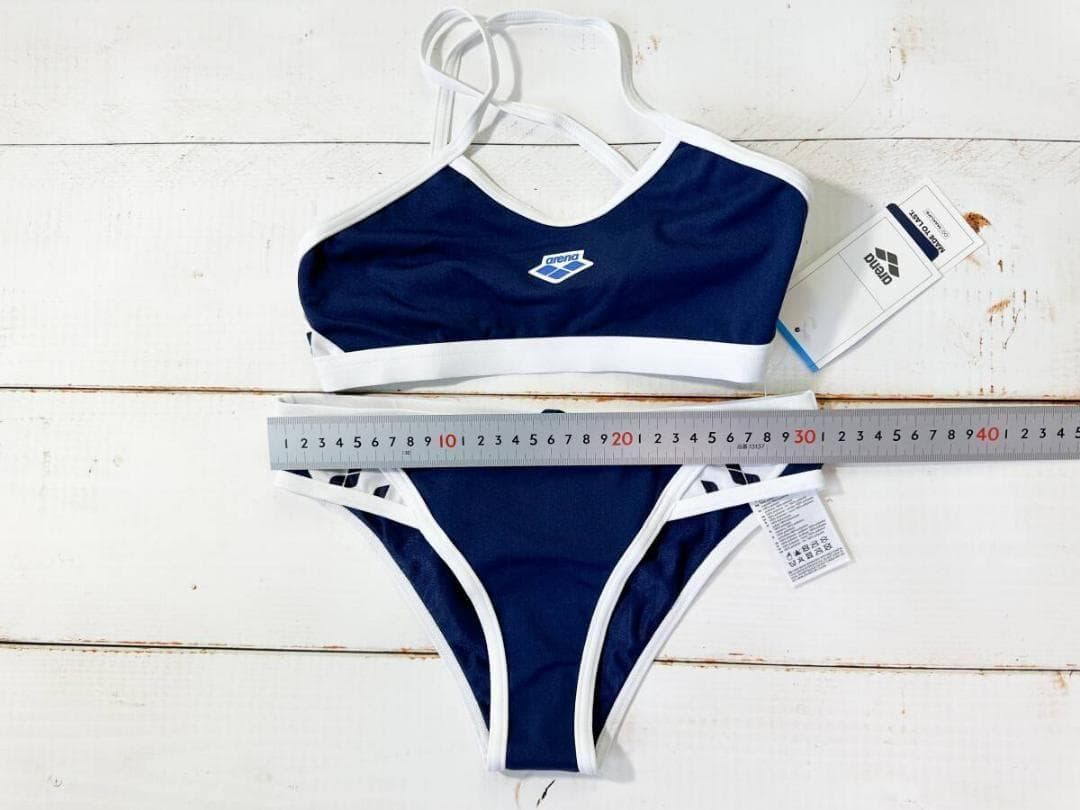 Arena 女性用 ビーチバレー ツーピースビキニ ブルマ Navy USA28