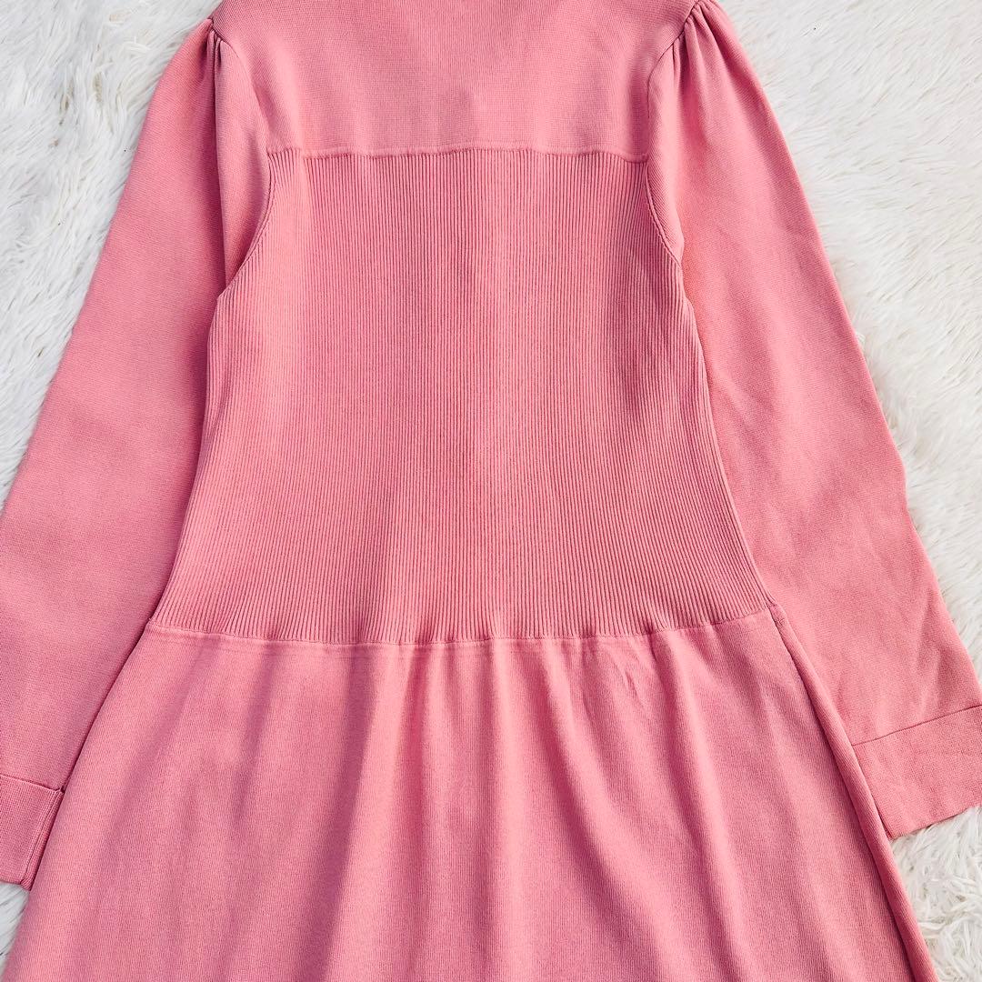 新品 22AW スーパービューティー Aライン ワンピース カーディガン パール