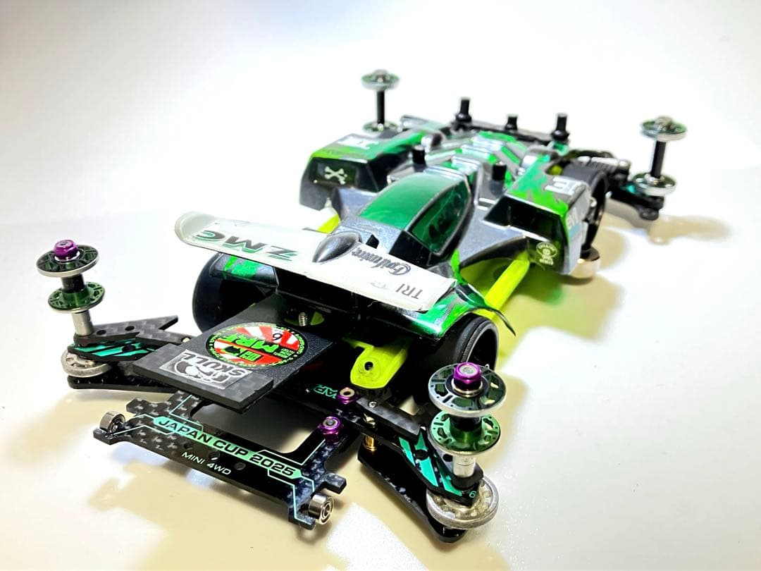 mirechin ミニ四駆　完成品　ネオトライダガーzmc