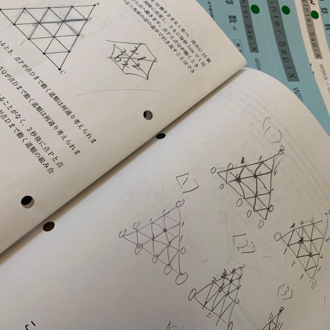 【受験直前期】サピックス 6年 算数 開成 冬休み〜本番直前まで 22年終了組